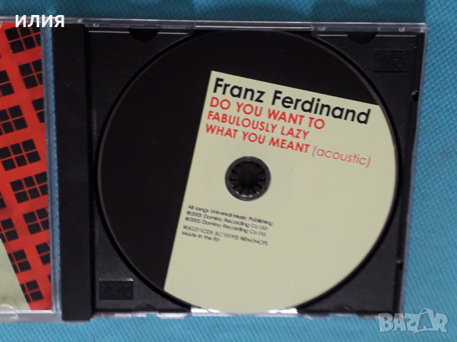 Franz Ferdinand – 2005 - Do You Want To(EP)(Electro,Indie Rock), снимка 4 - CD дискове - 45059320