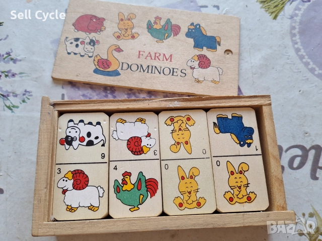 ✅ДЕТСКО ДОМИНО - ЖИВОТНИ ❗, снимка 2 - Образователни игри - 51615473