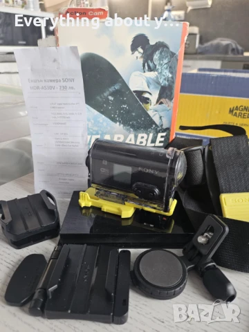 Екшън камера SONY HDR-AS30V , снимка 3 - Камери - 50459323