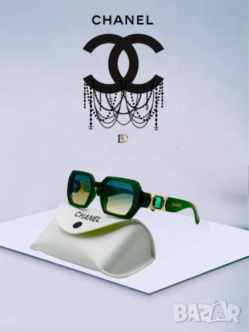 очила с черен обикновен калъф и ув защита chanel, снимка 3 - Слънчеви и диоптрични очила - 51456871