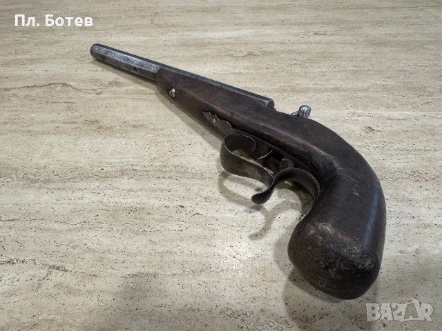 Рядък капсулен пистолет, пищов, револвер, снимка 7 - Антикварни и старинни предмети - 52042090
