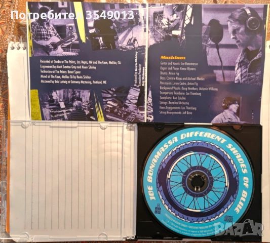 Неофициални cd / цд дискове - нови - Joe Bonamassa, снимка 5 - CD дискове - 52956328