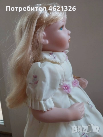 Винтидж колекционерска порцеланова кукла с ограничено издание от колекцията Leonardo рядка, снимка 8 - Декорация за дома - 52089112