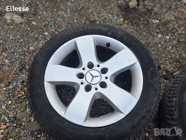 Алуминиеви джанти 16цола Mercedes , снимка 4 - Гуми и джанти - 52615651