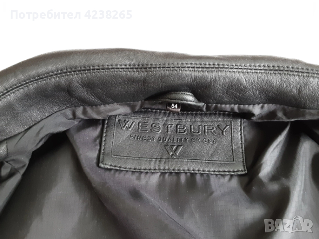 кожено яке "Westbury"естествена кожа №54, снимка 5 - Якета - 52677947
