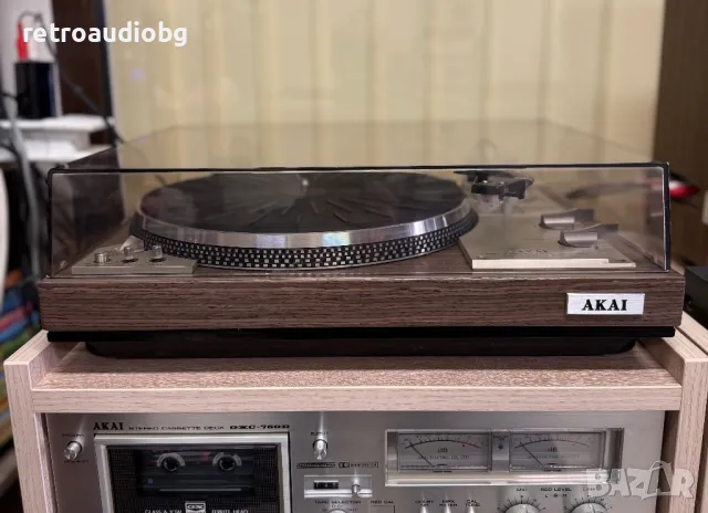 💥Ретро грамофон Akai AP-206 C - Direct Drive - Made in Japan💥, снимка 4 - Грамофони - 49999463