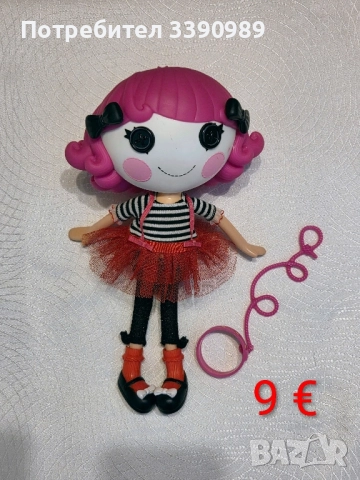 Голяма кукла Лалалупси МИМ Lalaloopsy 18 лв., снимка 4 - Кукли - 52183474