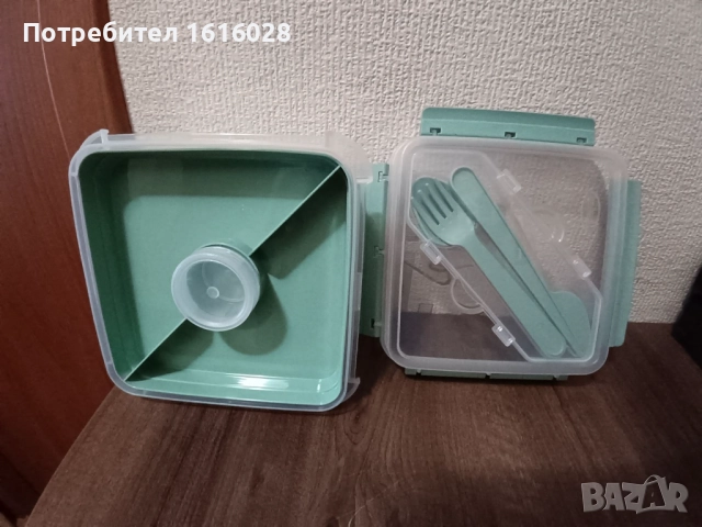  ВИСОКОКАЧЕСТВЕНА ПРАКТИЧНА КУТИЯ ЗА ОБЯД - 2.250 L, снимка 3 - Декорация за дома - 44606172