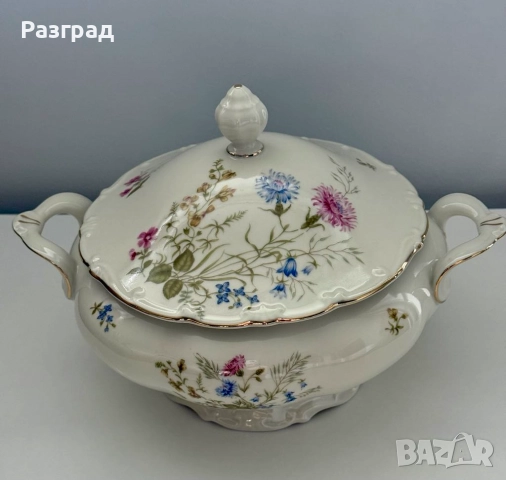 Съд за сервиране / терин / супник, снимка 2 - Прибори за хранене, готвене и сервиране - 51615643