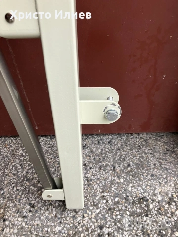 Преграда за легло Решетка за легло за възрастни хора болнично легло Сгъваема дълга 148см парапет, снимка 4 - Спални и легла - 54106775