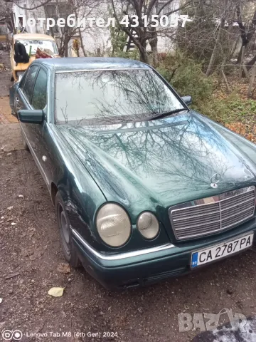 Мерцедес е200 1996г. w210, бензин,136 конски сили, цял за части в движение, снимка 8 - Автомобили и джипове - 48163140