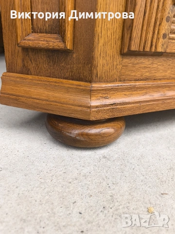 Ъглова витрина Антик , снимка 11 - Секции и витрини - 53611591