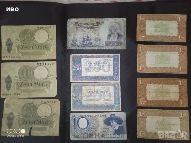 колекционерски банкноти Германия и Нидерландия 
