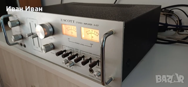 Усилвател SCOTT A437, снимка 2 - Ресийвъри, усилватели, смесителни пултове - 51264328