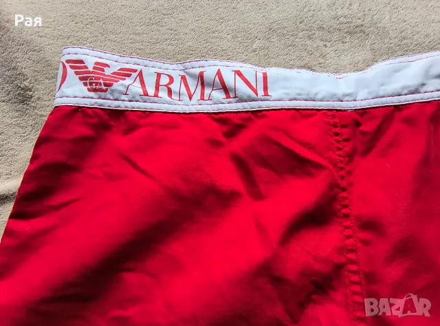 Къси панталони , бански , плувки emporio armani, снимка 8 - Спортни дрехи, екипи - 49791473