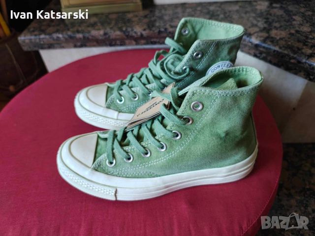 Дамски бутикови Кецове Converse, 36,5 номер, снимка 2 - Маратонки - 46706957