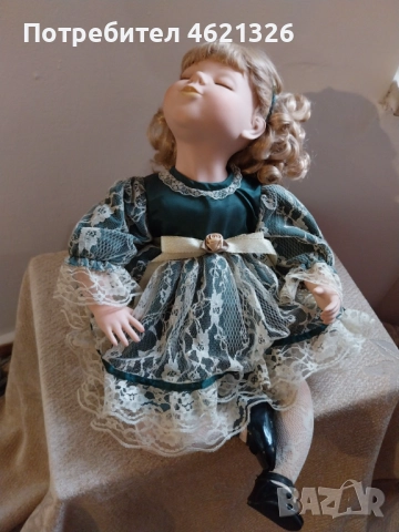 Колекционерска порцеланова кукла Hamilton Collection лимитирана серия, снимка 2 - Декорация за дома - 52056500