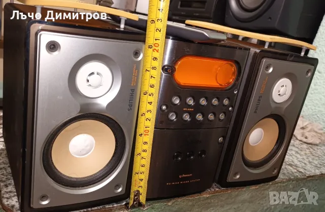 PHILIPS MC-M250/22, снимка 10 - Аудиосистеми - 49016655