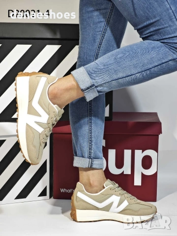 Дамски маратонки New в бежово , снимка 4 - Маратонки - 53060030