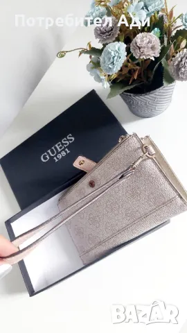 Дамско портмоне Guess -Оригинално, снимка 4 - Портфейли, портмонета - 47191035