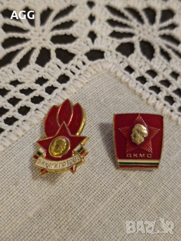 Значки, свързани с пионерската/комсомолската организация, снимка 5 - Колекции - 39998559