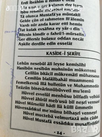 Рядка стара книга Мевлид на турски език , снимка 3 - Художествена литература - 49384866