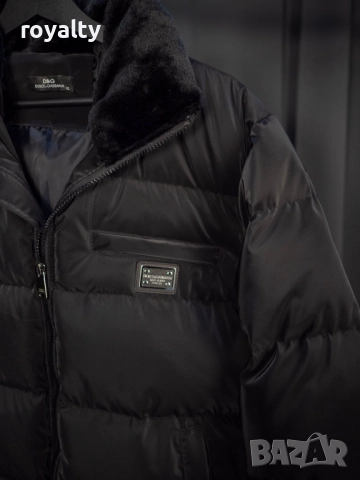 Dolce & Gabbana Черно Мъжко Яке , снимка 3 - Якета - 52249164