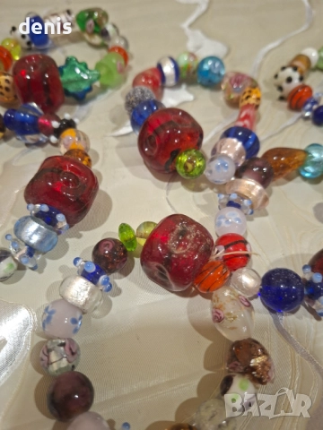 Стъклени гривни, снимка 7 - Гривни - 52931003