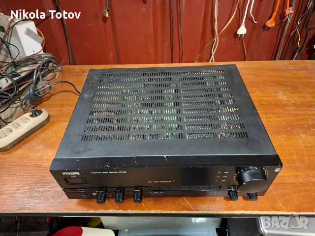 Продава се усилвател Philips DFA-888. , снимка 2 - Ресийвъри, усилватели, смесителни пултове - 54046386