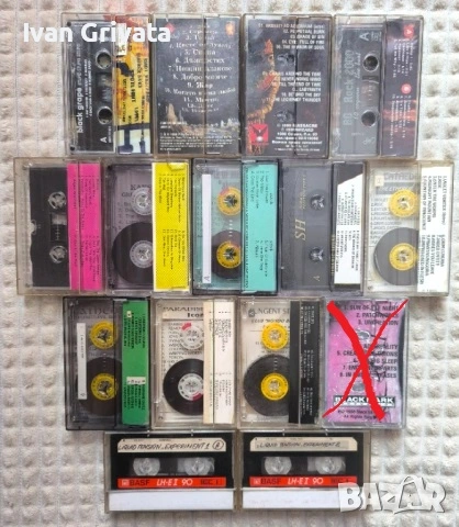 Аудио касети с метъл, снимка 2 - Аудио касети - 53456187