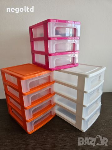 Нови шкафчета /органайзери. Подходящи са за канцеларски материали: химикали, моливи, листчета, кламе, снимка 3 - Шкафове - 46387557