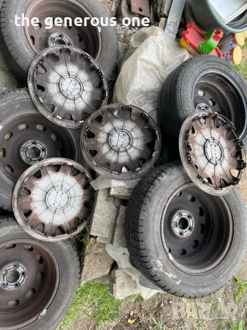 Джанти метални и тасове 14 и 15 цола за VAG  VW AUDI 5x100 и 5х112, снимка 11 - Гуми и джанти - 50477242