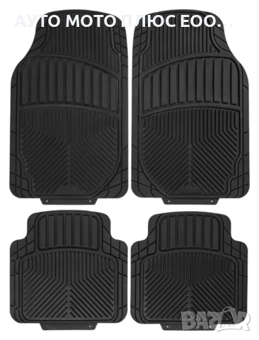 Универсални гумени Стелки за кола - 4 броя
