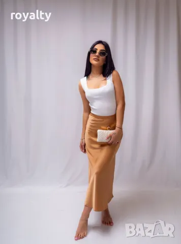 Стилна дамска пола , снимка 3 - Поли - 50376692