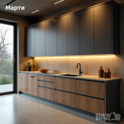 Уникални ъглови офис бюра и мебели от метал и дърво по поръчка!, снимка 14 - Бюра - 53928417