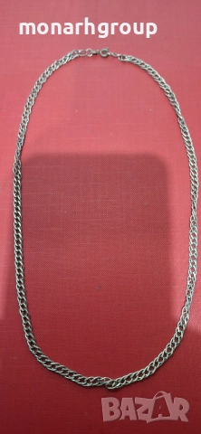 Сребърна верижка, снимка 2 - Колиета, медальони, синджири - 52713637