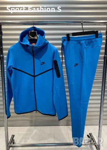 Мъжки екип Nike Tech Fleece Blue