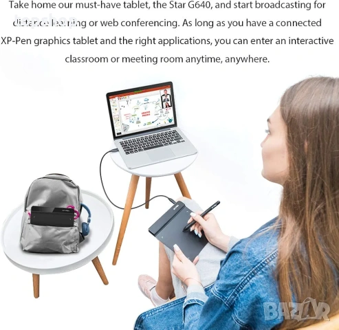 Нов графичен таблет XP-PEN Star G640 за дигитално рисуване подписи и OSU  , снимка 2 - Таблети - 54096777