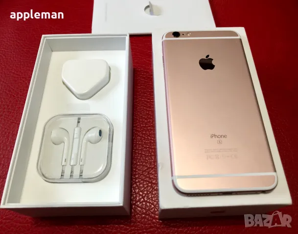 НОВ Apple iPhone 6s Plus 64Gb Rose Gold Фабрично отключен, снимка 1 - Apple iPhone - 47068002