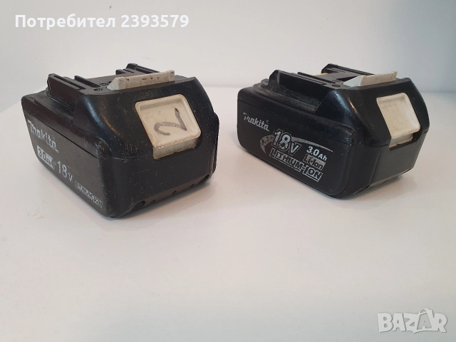 Батерии Мakita 3А 18v, снимка 2 - Винтоверти - 52773225