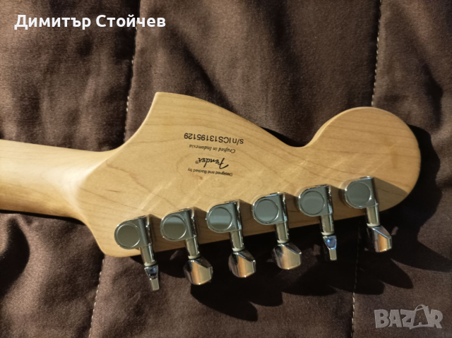 Китара Fender Squier Standart Stratocaster, crafted in Indonesia, снимка 6 - Китари - 45061615