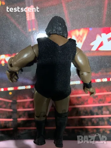 Екшън фигура WWE Mark Henry Марк Хенри WSM figure играчка Jakks full black, снимка 7 - Колекции - 48939008