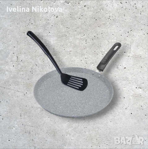 Комплект тиган за палачинки и шпатула Bohmann