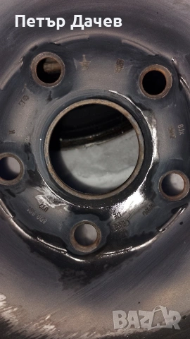 железни джанти за VW Passat golf bora, снимка 2 - Гуми и джанти - 53327006