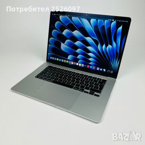 MacBook Air 15,3" M2 2023 SilverГаранция, снимка 2 - Лаптопи за работа - 46112664