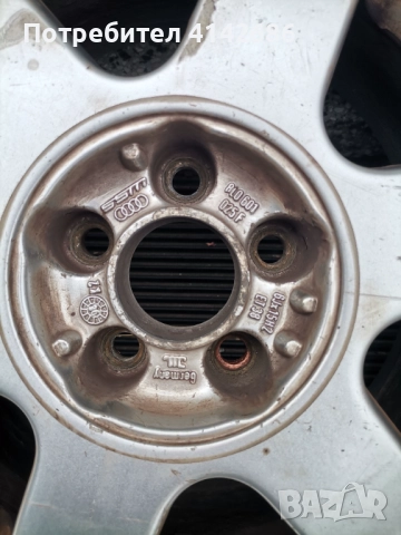 Алуминиеви джанти с летни гуми за Голф 4 и Ауди А3 , снимка 3 - Гуми и джанти - 52089934