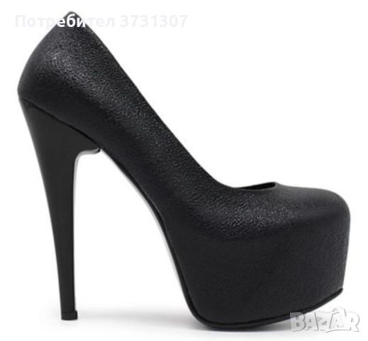 Елегантни обувки на ток, снимка 1 - Дамски елегантни обувки - 45954814