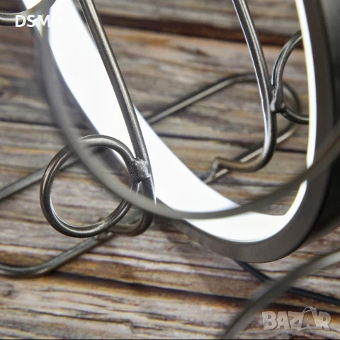 Нова Метална Лампа Велосипед - Колело Поставка за 4бр Бутилки, снимка 3 - Декорация за дома - 50986608