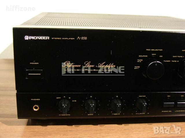 УСИЛВАТЕЛ Pioneer a-858 /6, снимка 4 - Ресийвъри, усилватели, смесителни пултове - 53721444