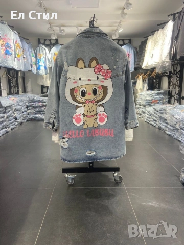 🩷Дамски дънкови ризи НА ЕДРО , снимка 2 - Ризи - 53633391